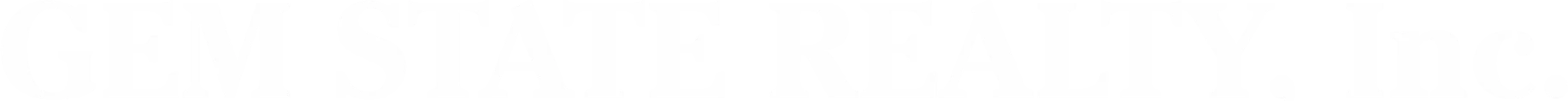 Gem State Realty Wordmark